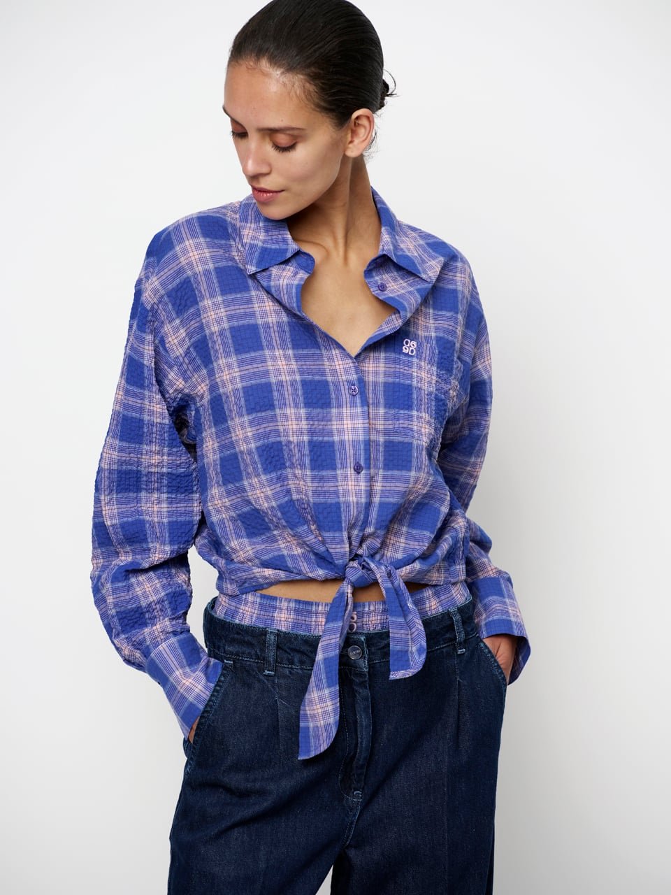 Dante6 Jules Denim Hose - HEY LOU STUDIO