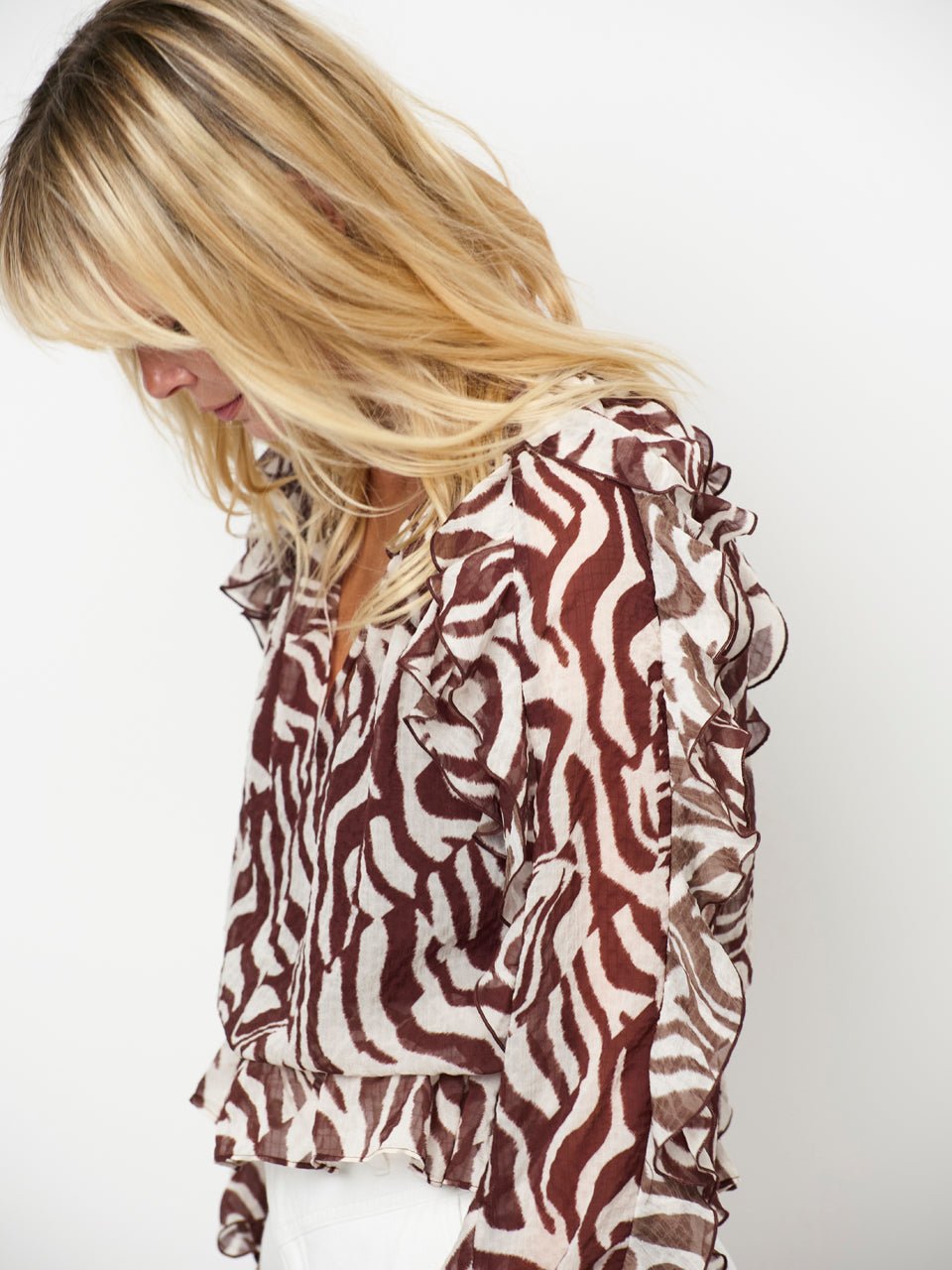 Bluse Zaliyah - HEY LOU STUDIO