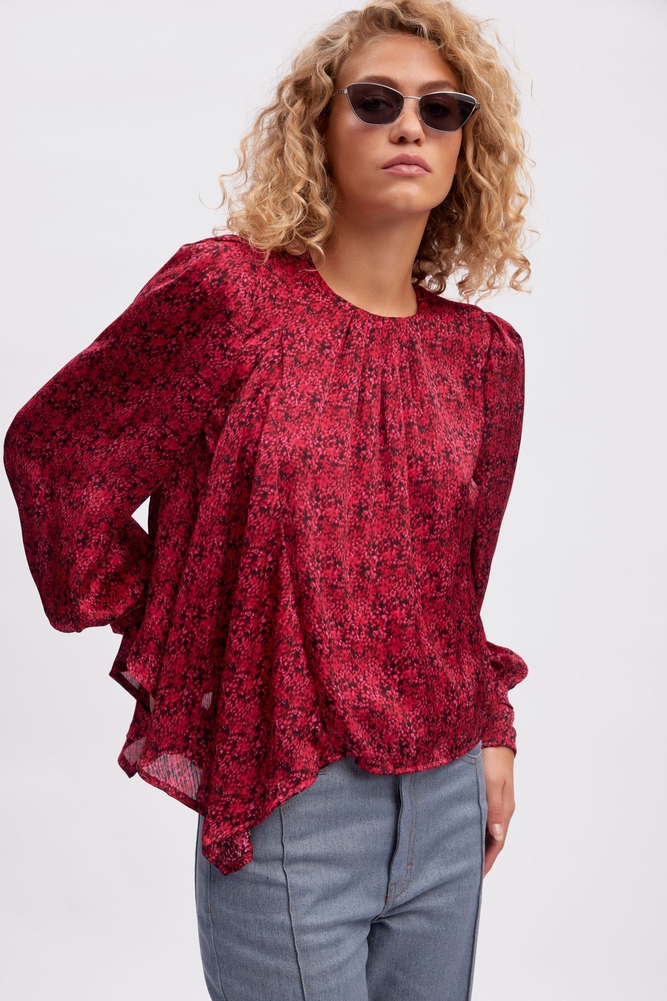 DeepaGZ P Blouse - HEY LOU STUDIO