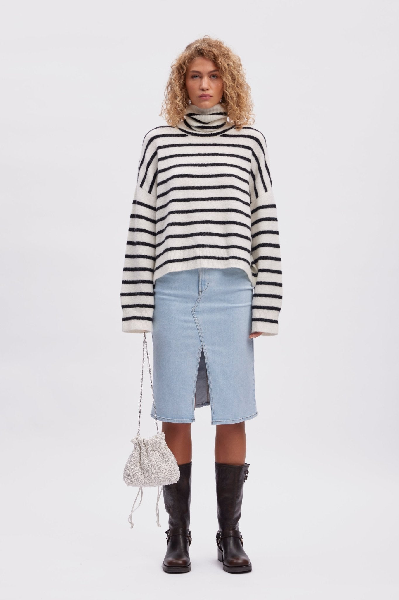 AlphaGZ rollneck striped NOOS - HEY LOU STUDIO