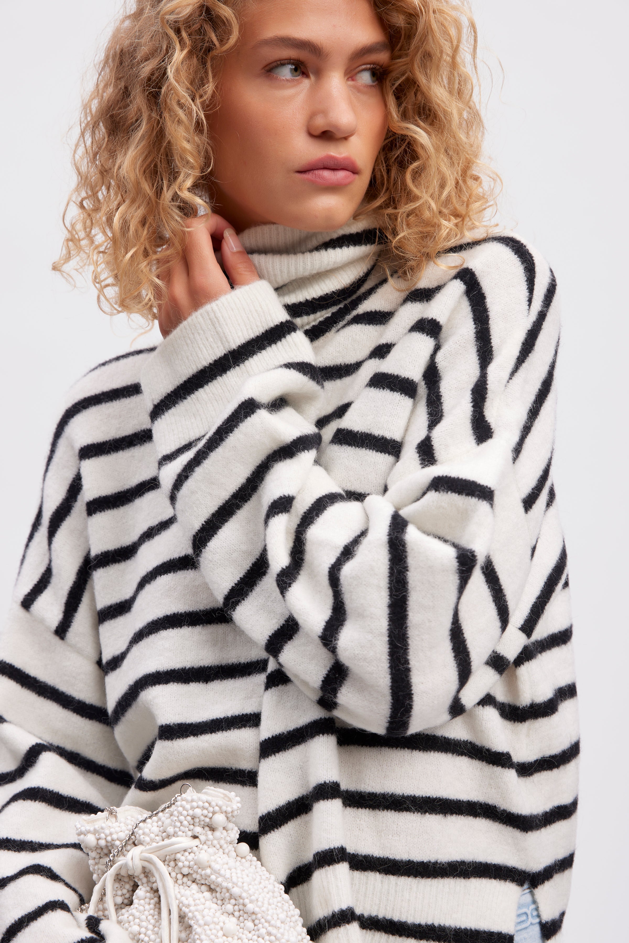 AlphaGZ rollneck striped NOOS