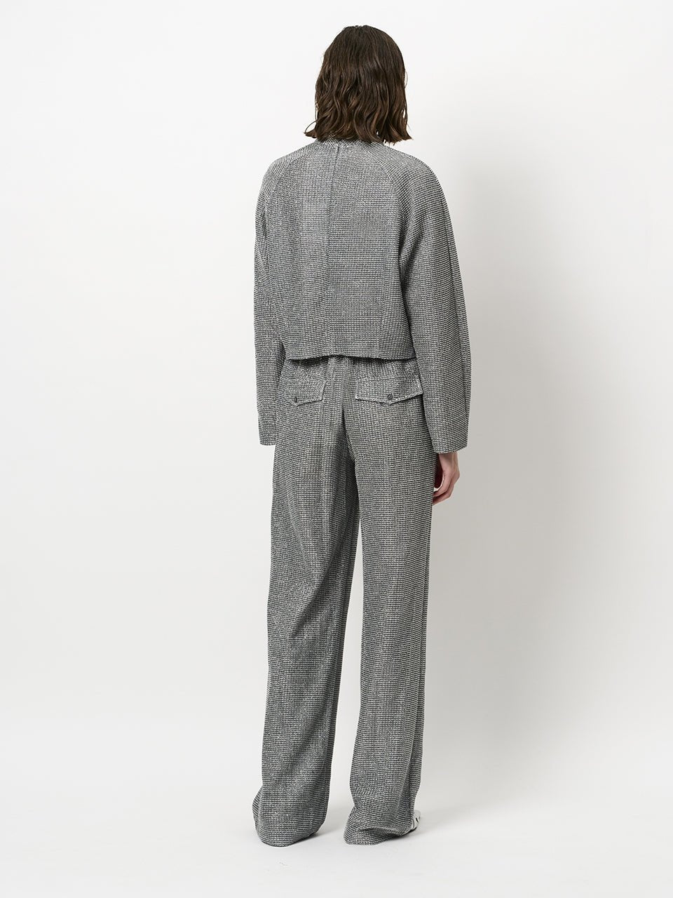 Dante6 Aremi metallic straight leg pants - HEY LOU STUDIO