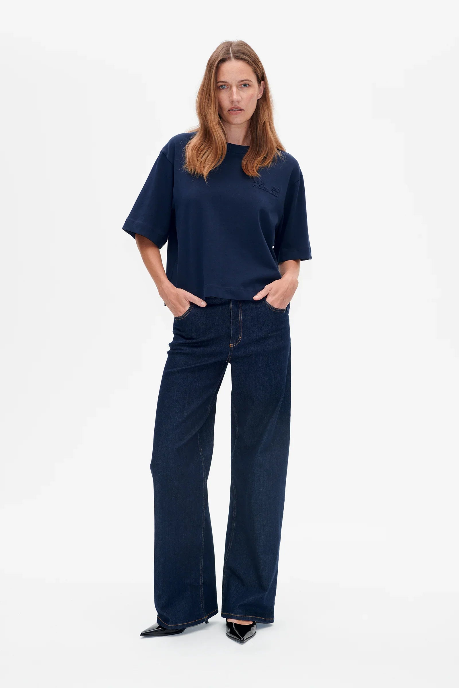 Jian T-shirt Baritone blue