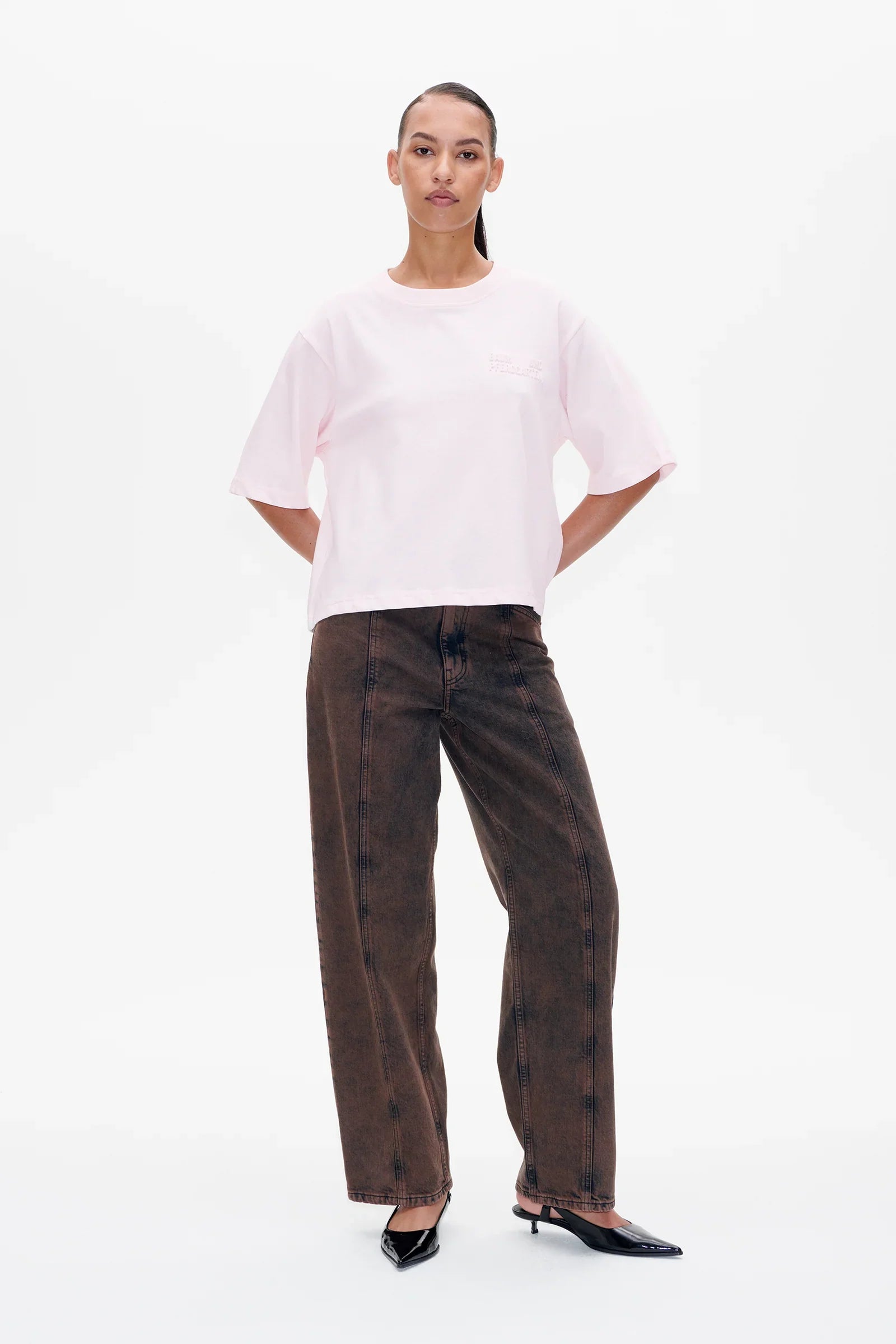 Jian Shirt Heavenly Pink - HEY LOU STUDIO