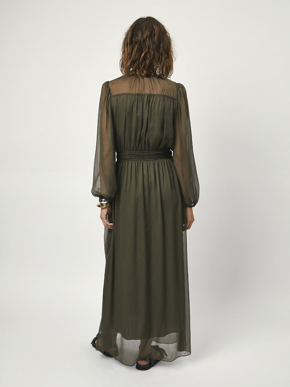 D6Absolute pleated boho dress - HEY LOU STUDIO