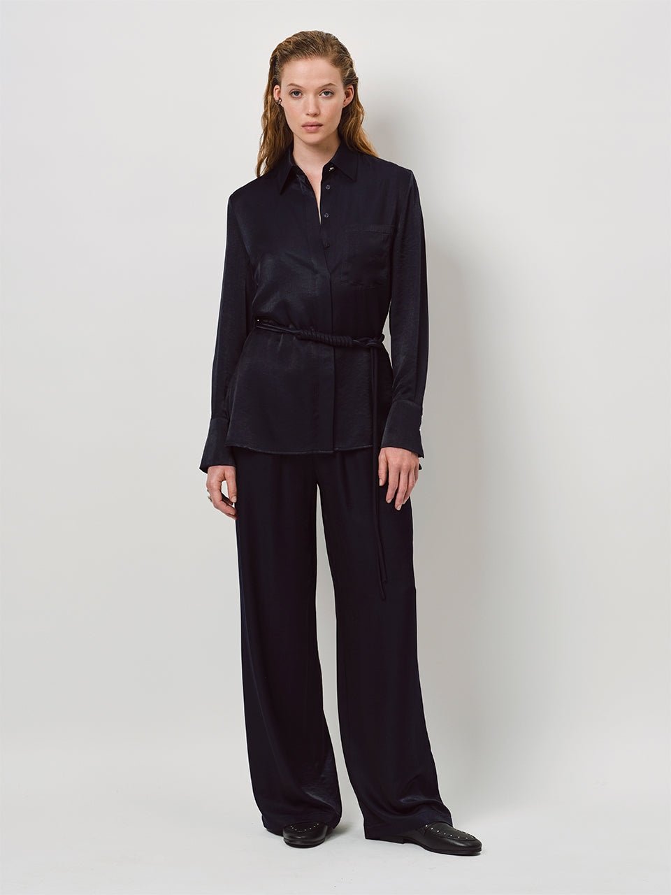 Noldy wide leg pants - HEY LOU STUDIO