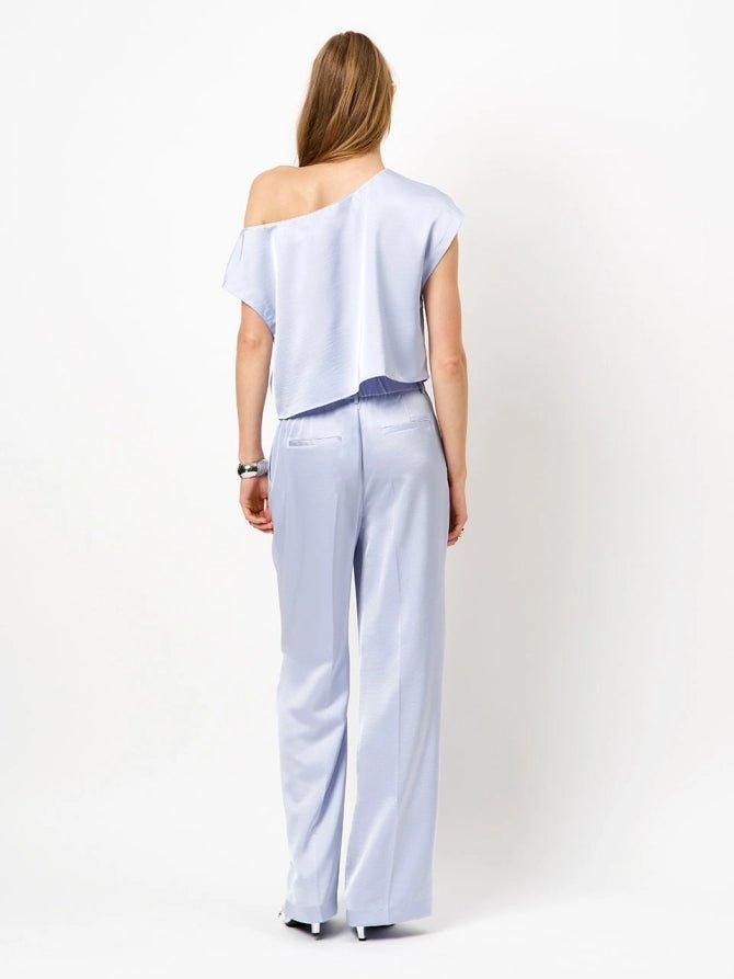 Jules satin smart pants - HEY LOU STUDIO