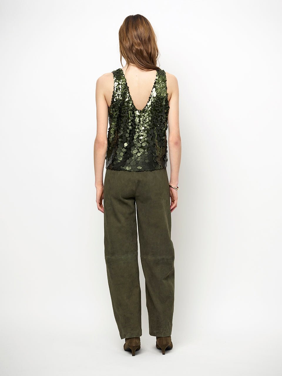 Lavelle Camisole mit Pailletten - HEY LOU STUDIO