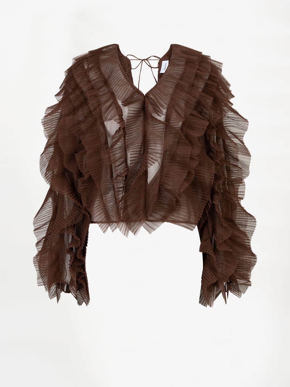 Dante6 Phora tulle ruffled Top