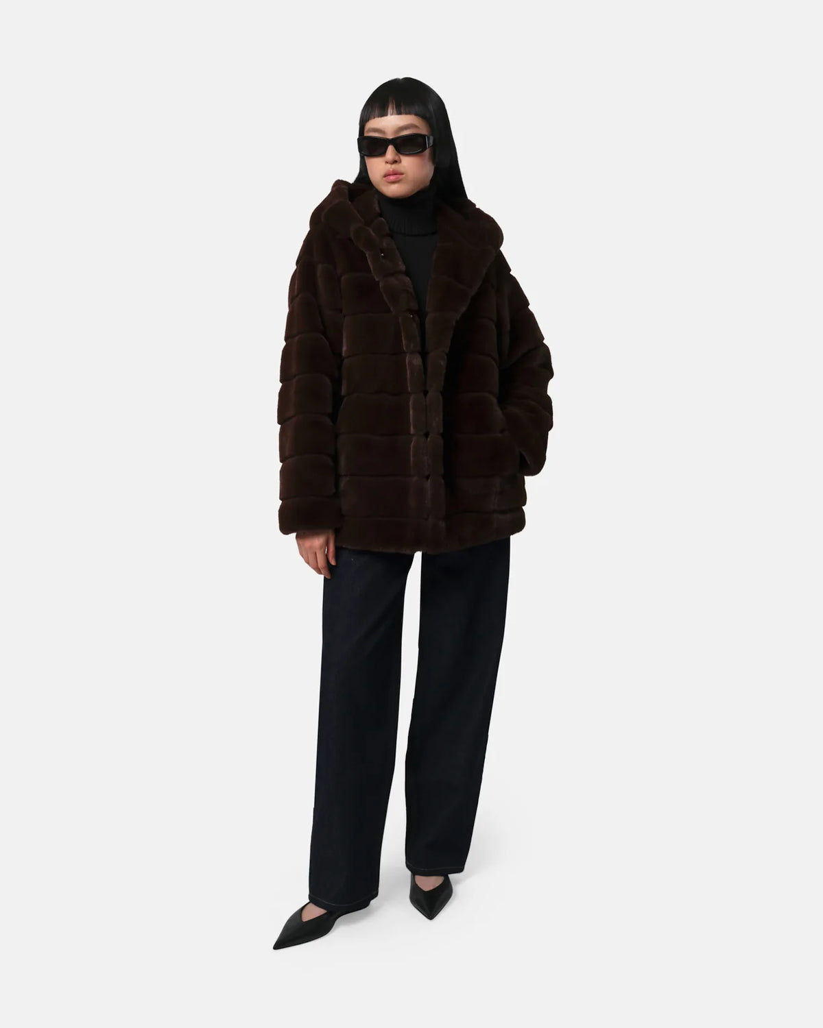 Goldy hooded Coat