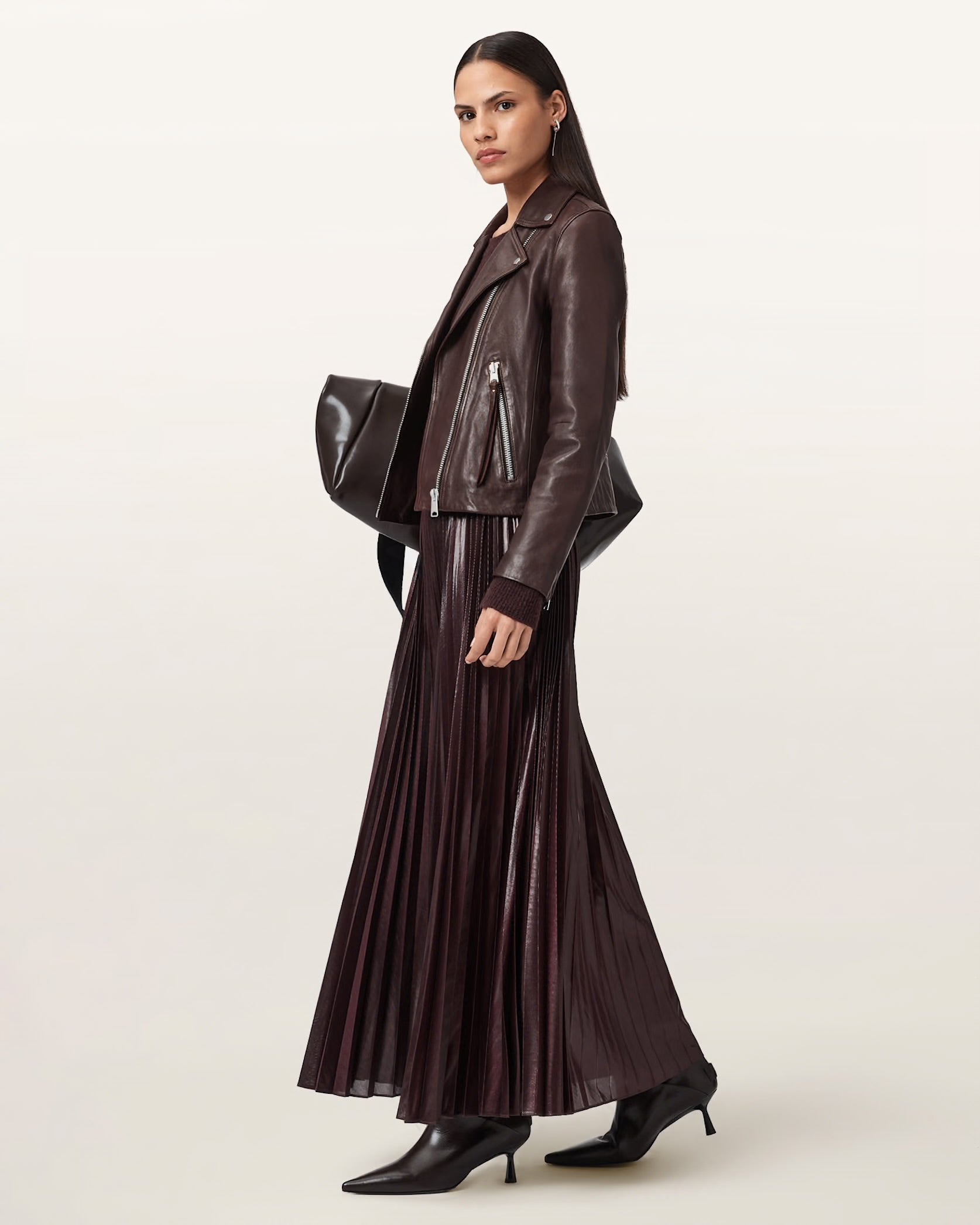 Dalby Biker oxblood red - HEY LOU STUDIO