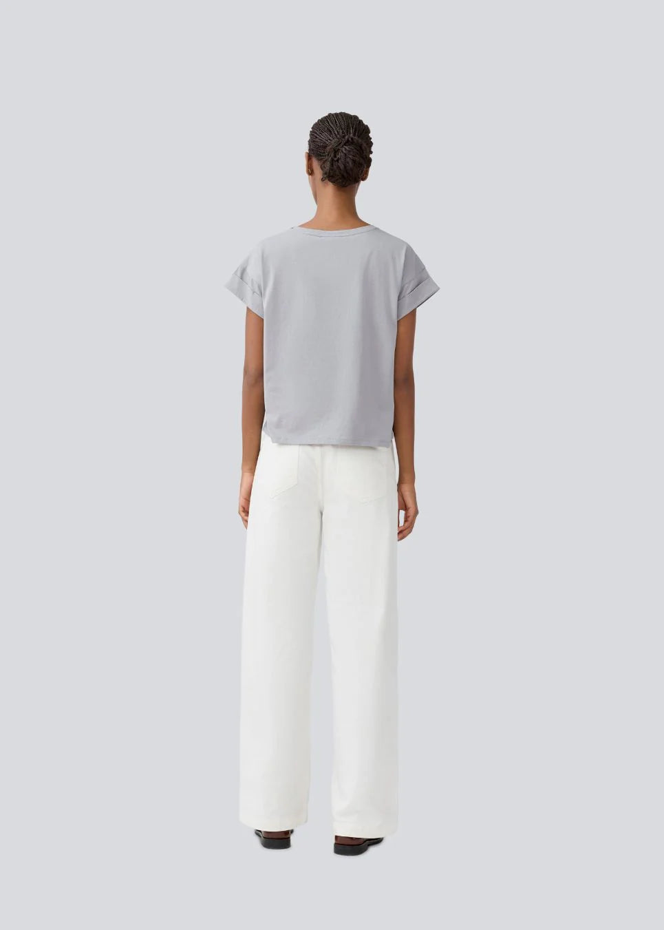 Isoldemd solid cropped jeans