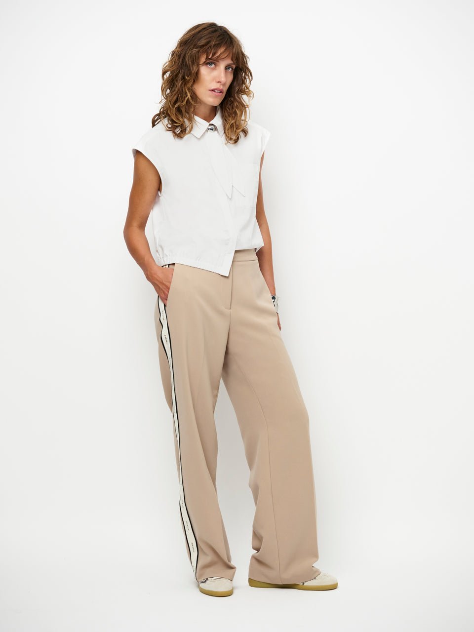 Hush Logo Pants - HEY LOU STUDIO