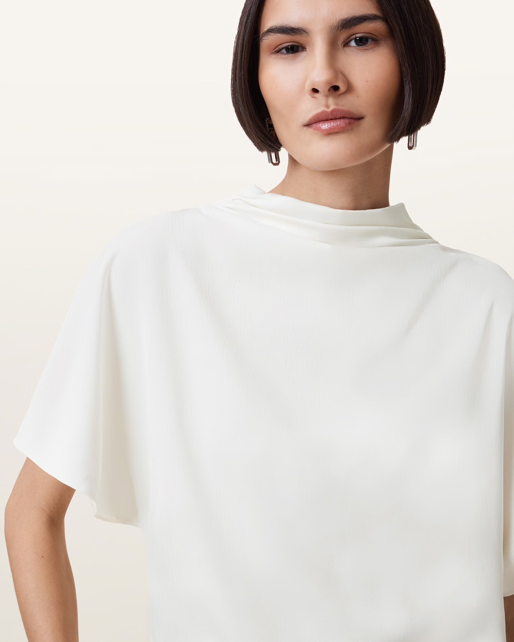 ALLSAINTS Leslie Top Antique White - HEY LOU STUDIO