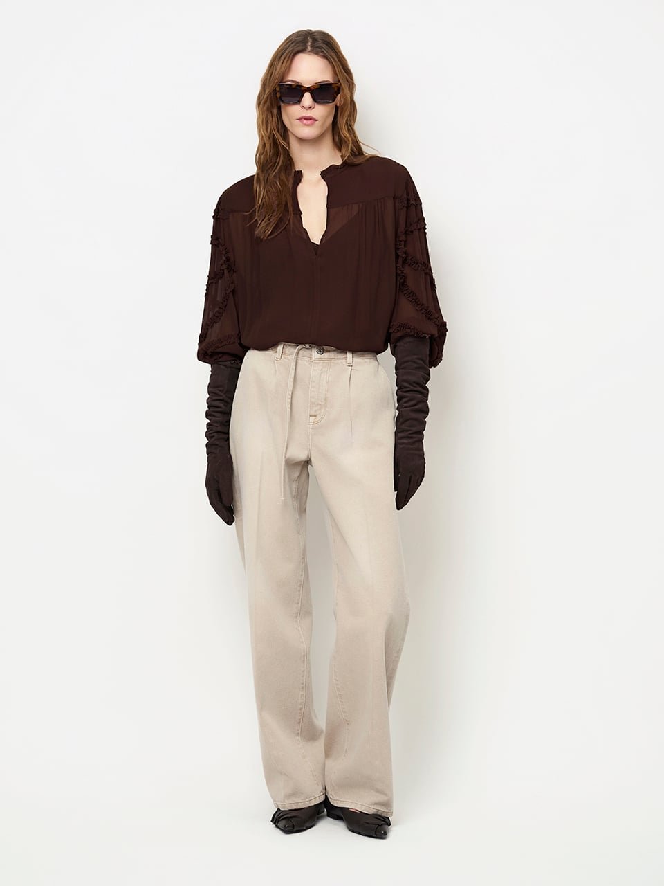 Dante6 Lara Bluse - HEY LOU STUDIO
