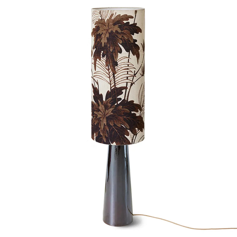 Cylinder lamp shade floral (ø28,5cm)