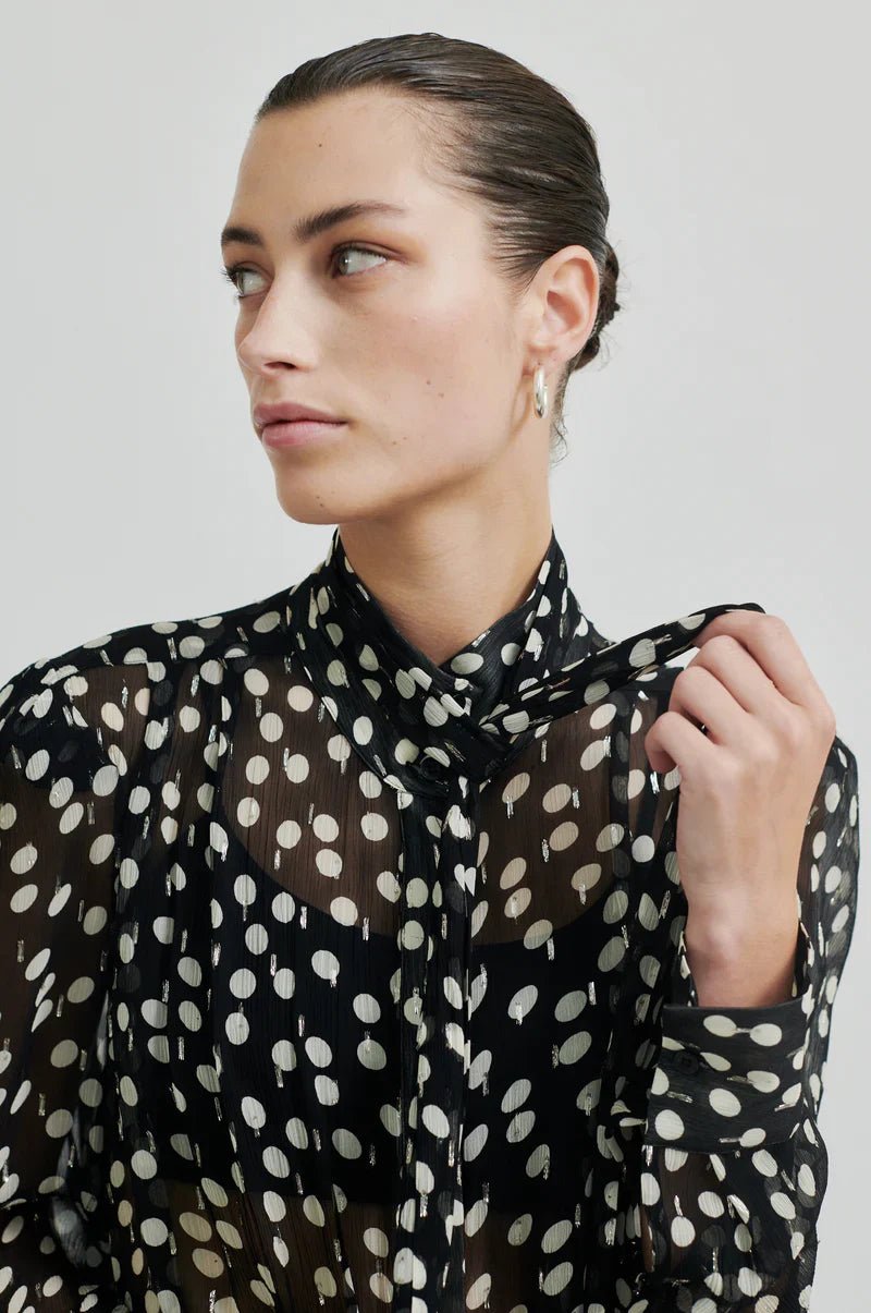 Drop Shirt black - HEY LOU STUDIO