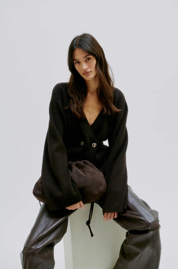 Vigga Knit Cardigan - HEY LOU STUDIO