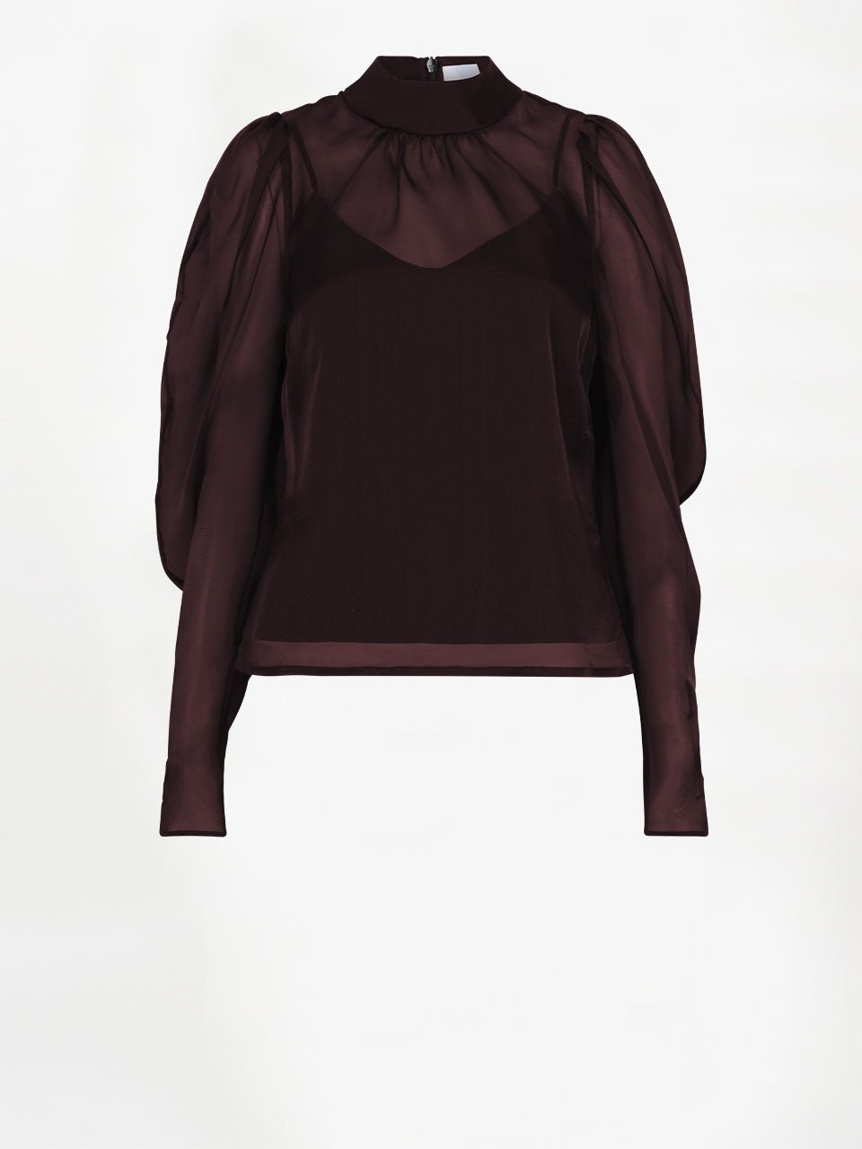 Dante6 Ocean puffy sleeve top - HEY LOU STUDIO