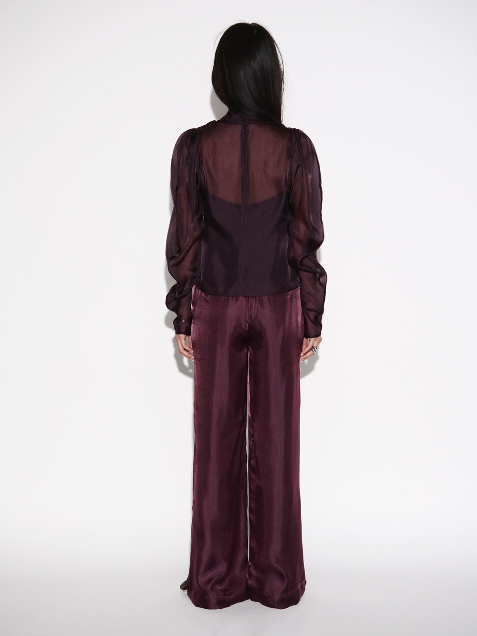 Dante6 Ocean puffy sleeve top - HEY LOU STUDIO