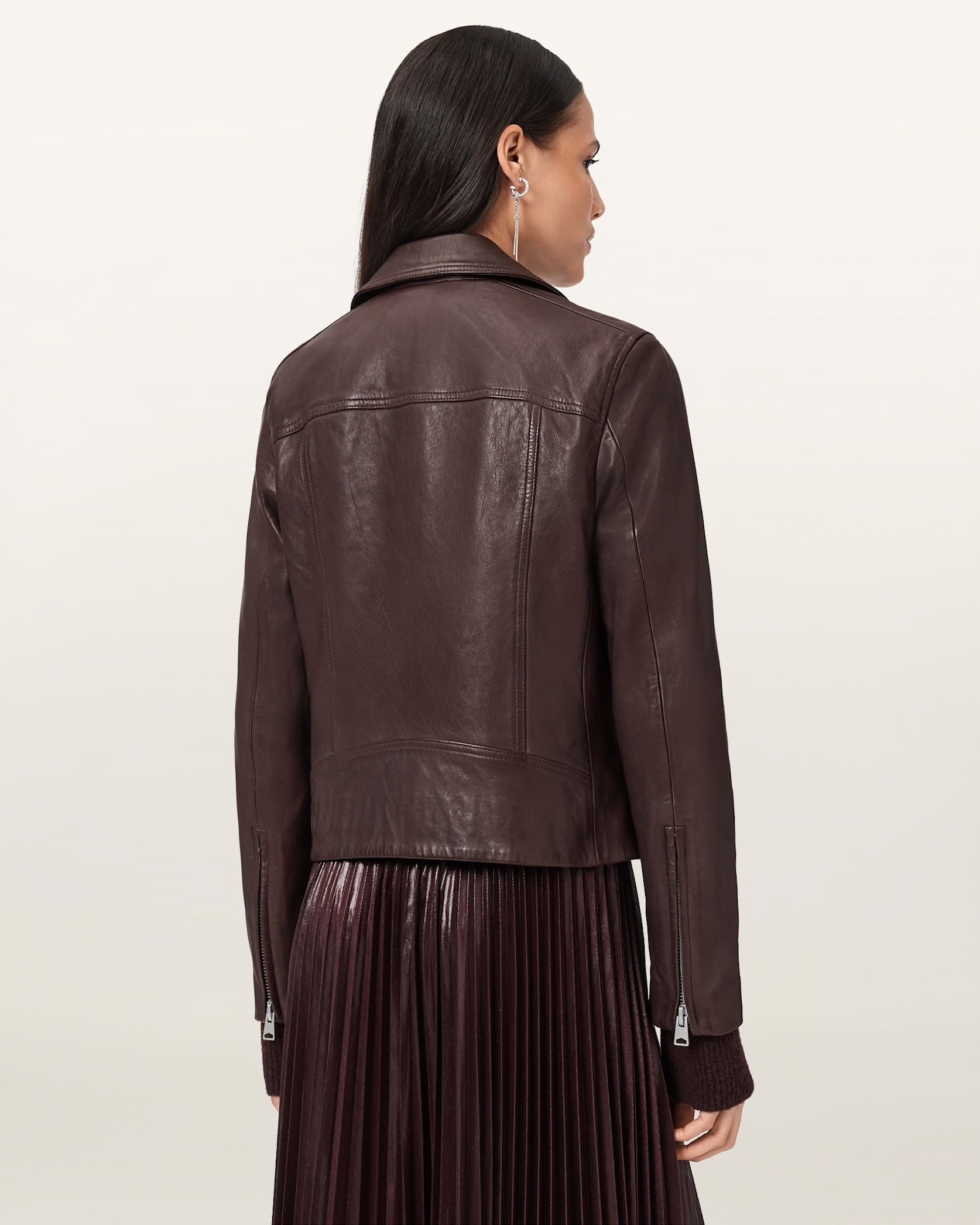 Dalby Biker oxblood red - HEY LOU STUDIO