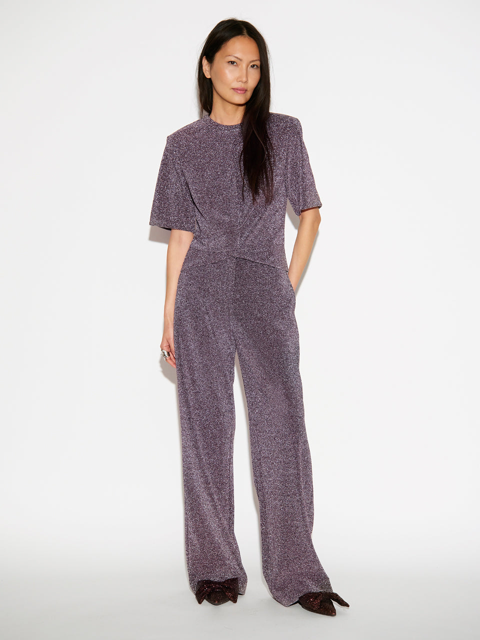 Dante6 Fantina lurex Top