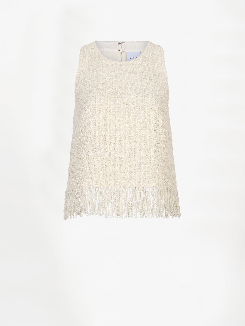 Nolise fringe boucle halter top - HEY LOU STUDIO