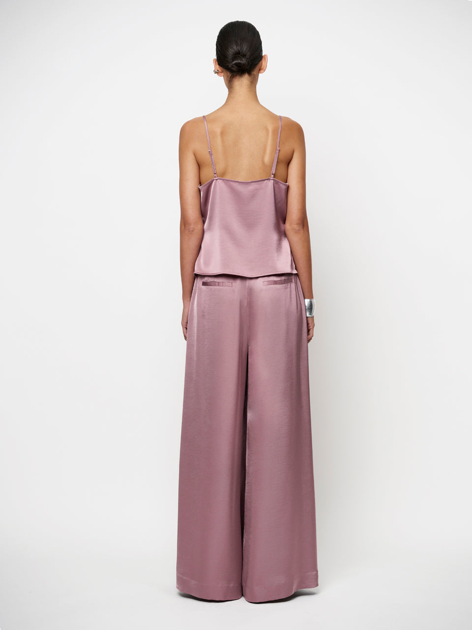 Dante6 Onique wide leg Satin Hose