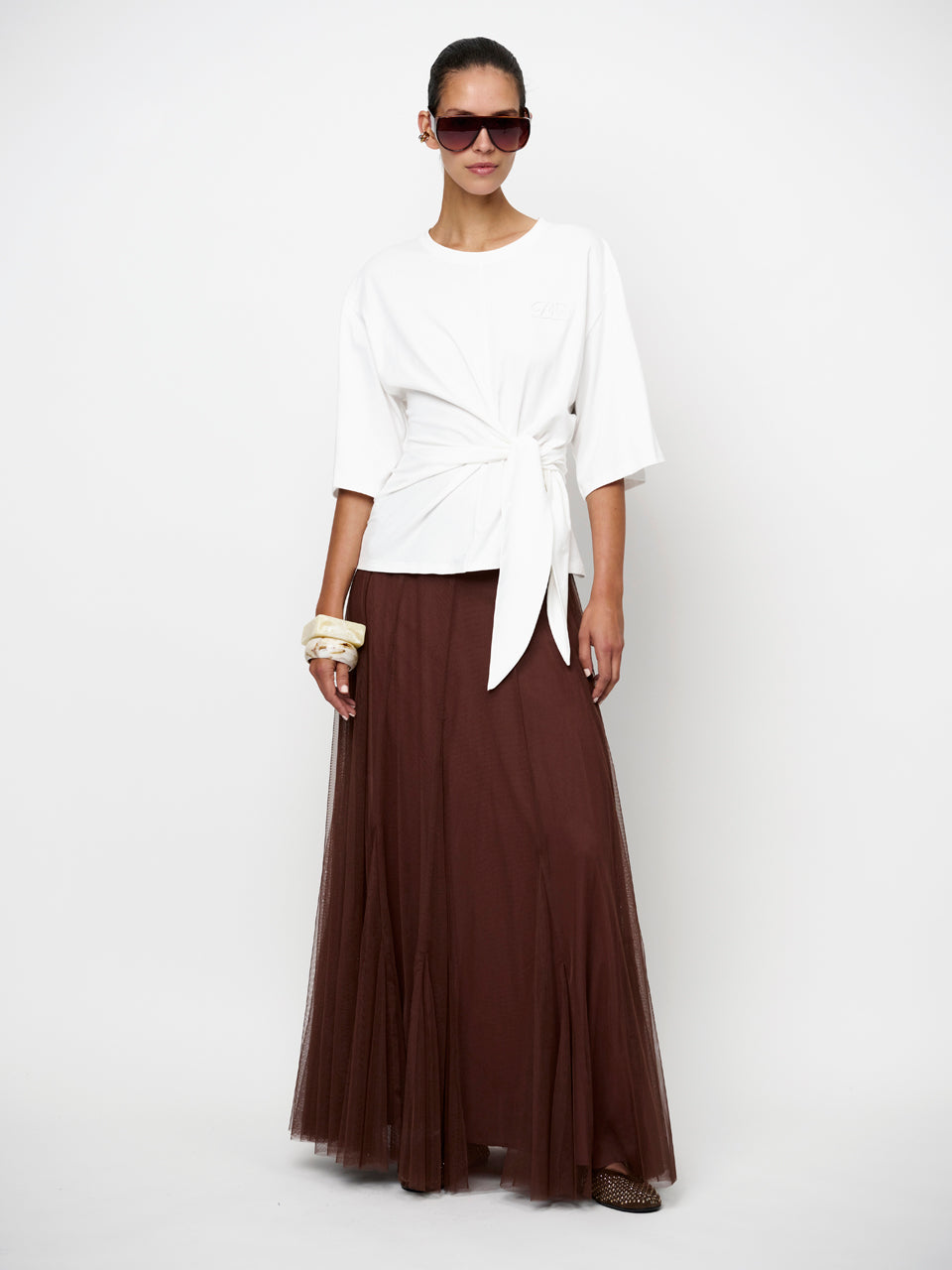 Dante6 Taryn tulle maxi Rock