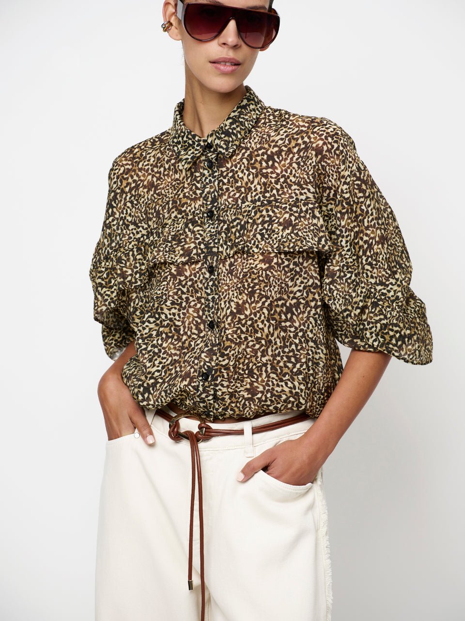Cosette Bluse - HEY LOU STUDIO