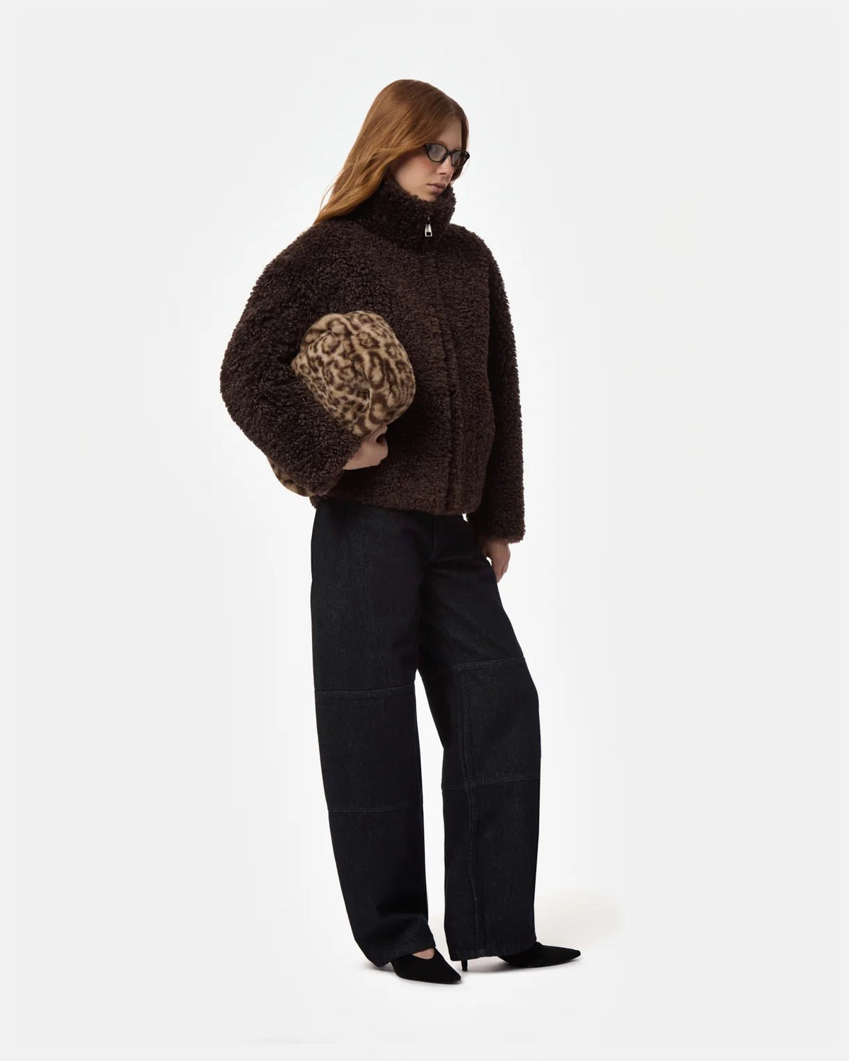 Brooks Bouclé Coat - HEY LOU STUDIO