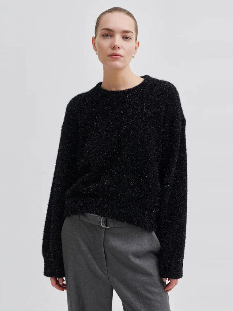 Lamilla Knit O - Neck - HEY LOU STUDIO