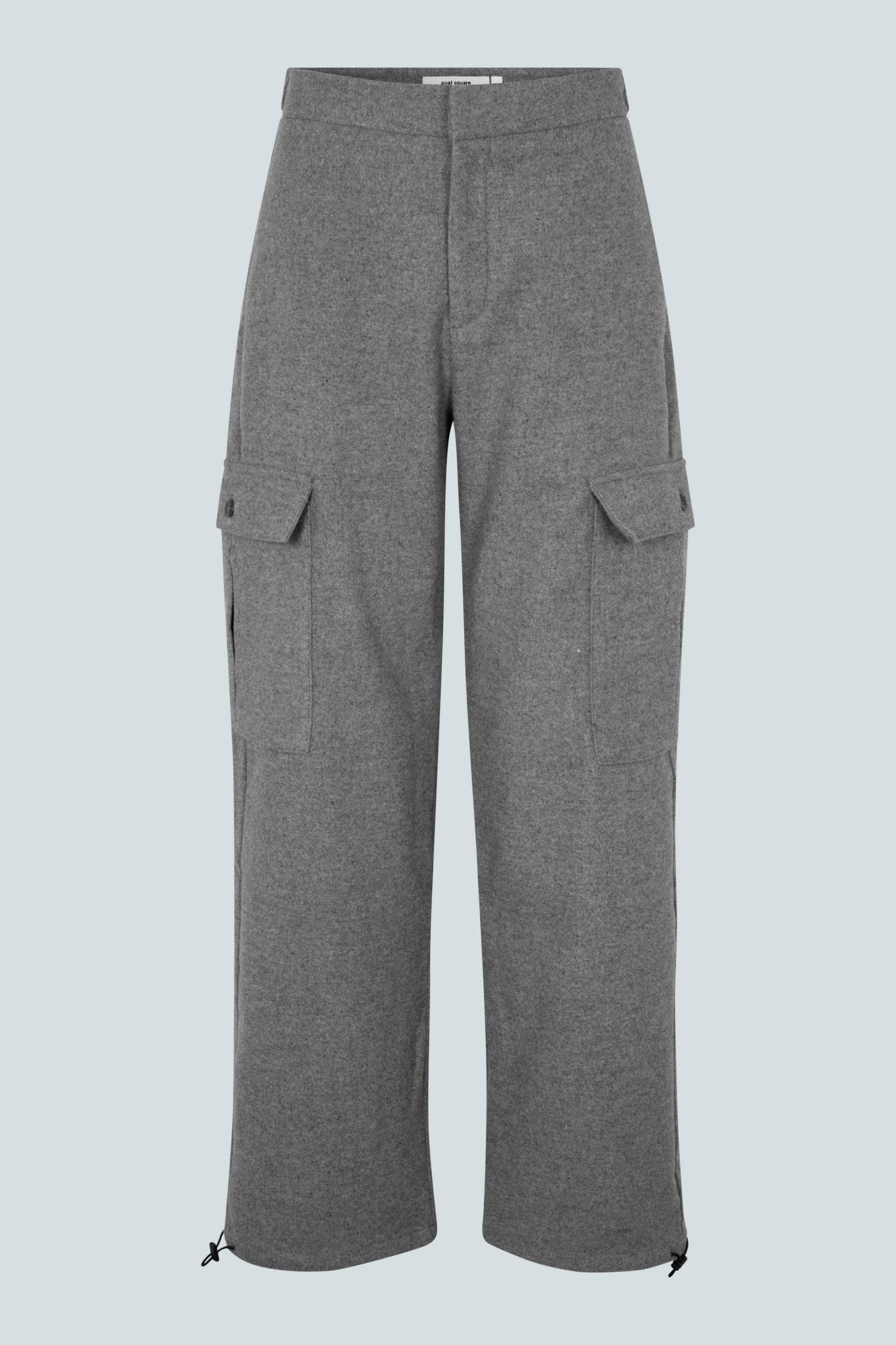 Sega Cargo Trousers Grey mel - HEY LOU STUDIO