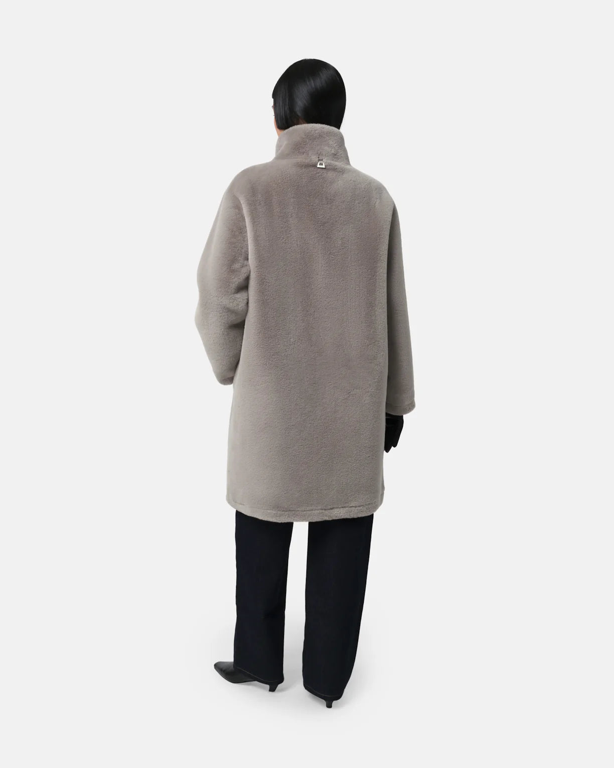 Blair Coat Granite - HEY LOU STUDIO