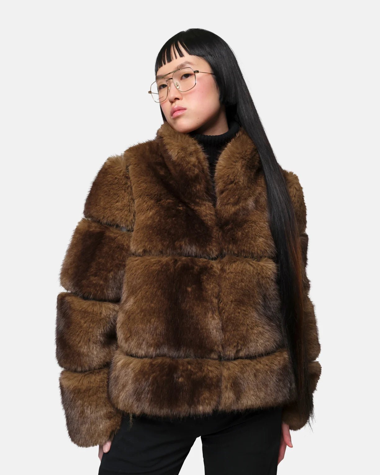 Sai Mink Coat - HEY LOU STUDIO