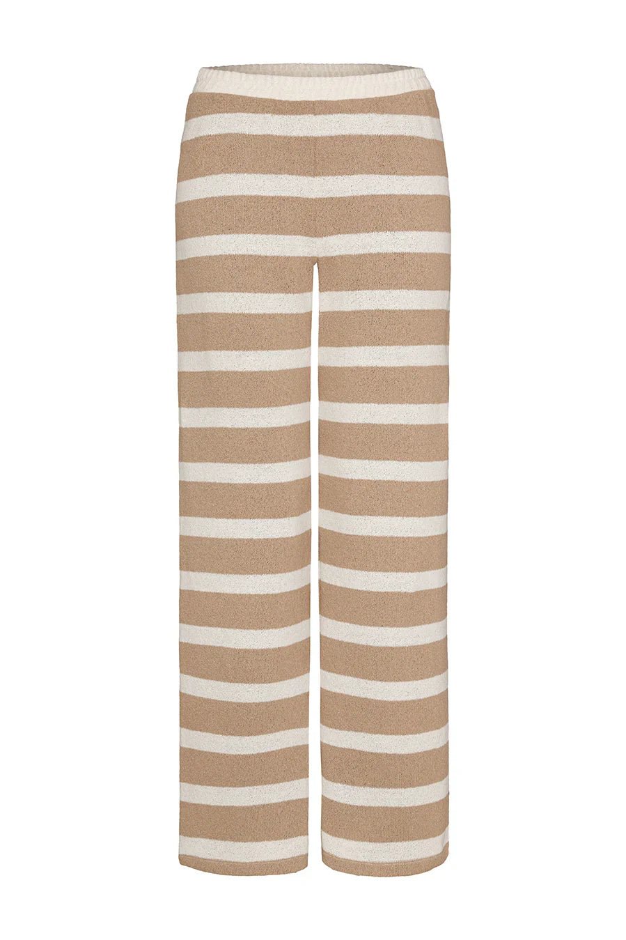 London Stripe Trousers beige/Creme - HEY LOU STUDIO