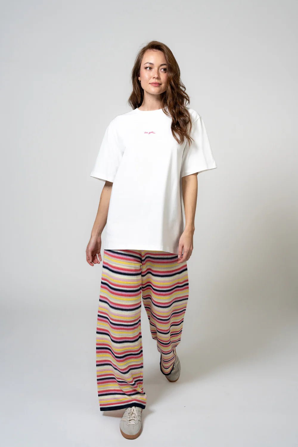 BF T-Shirt Summer Party Stripe - HEY LOU STUDIO