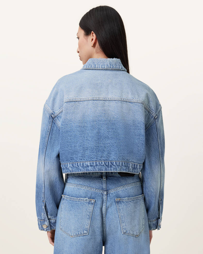 AKI Crossover Jacket Light indigo UK