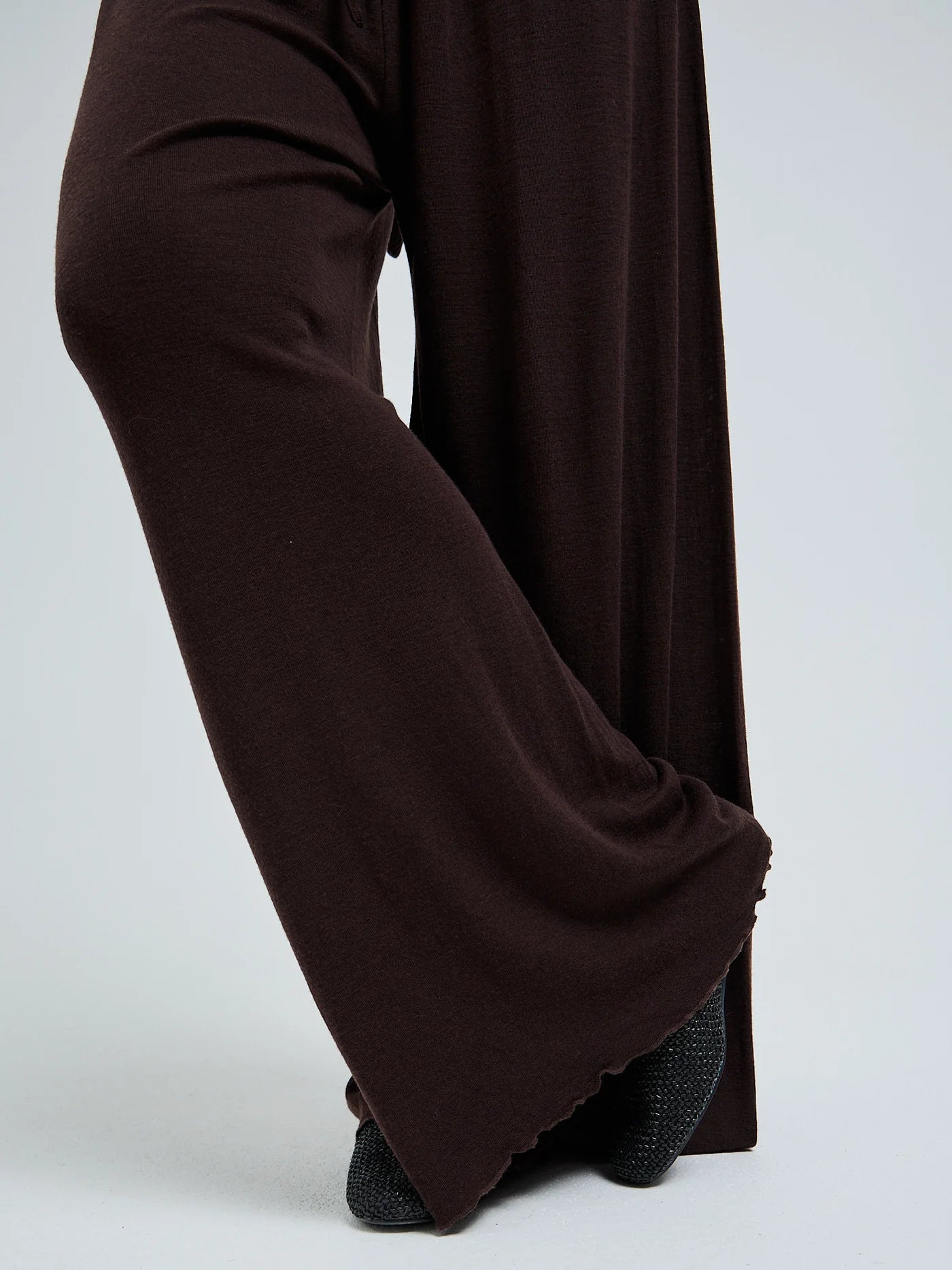 Woolen Barbera Hose dark brown