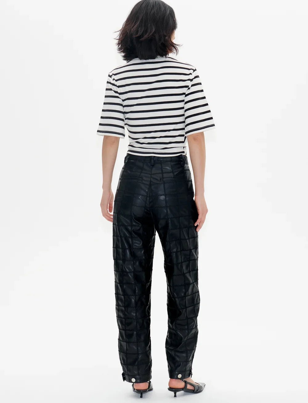 NIKITA Kunstlederhose - HEY LOU STUDIO