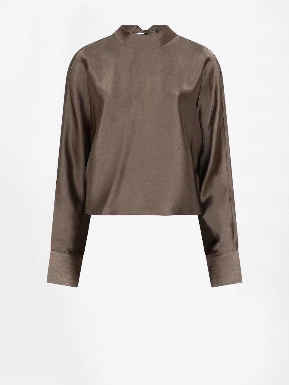 Lorelle Satin Bow Top - HEY LOU STUDIO