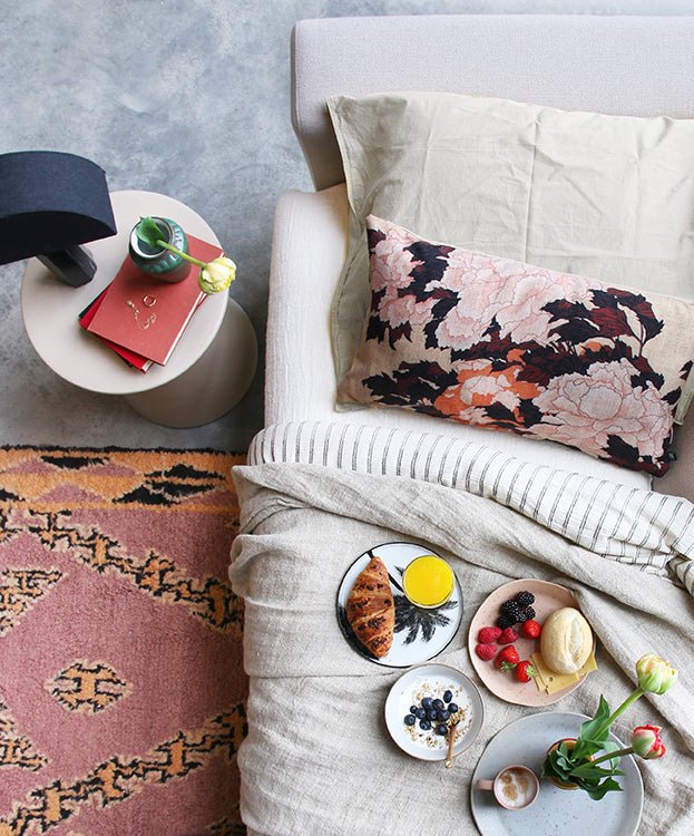 printed cushion tokyo (35x60) - HEY LOU STUDIO