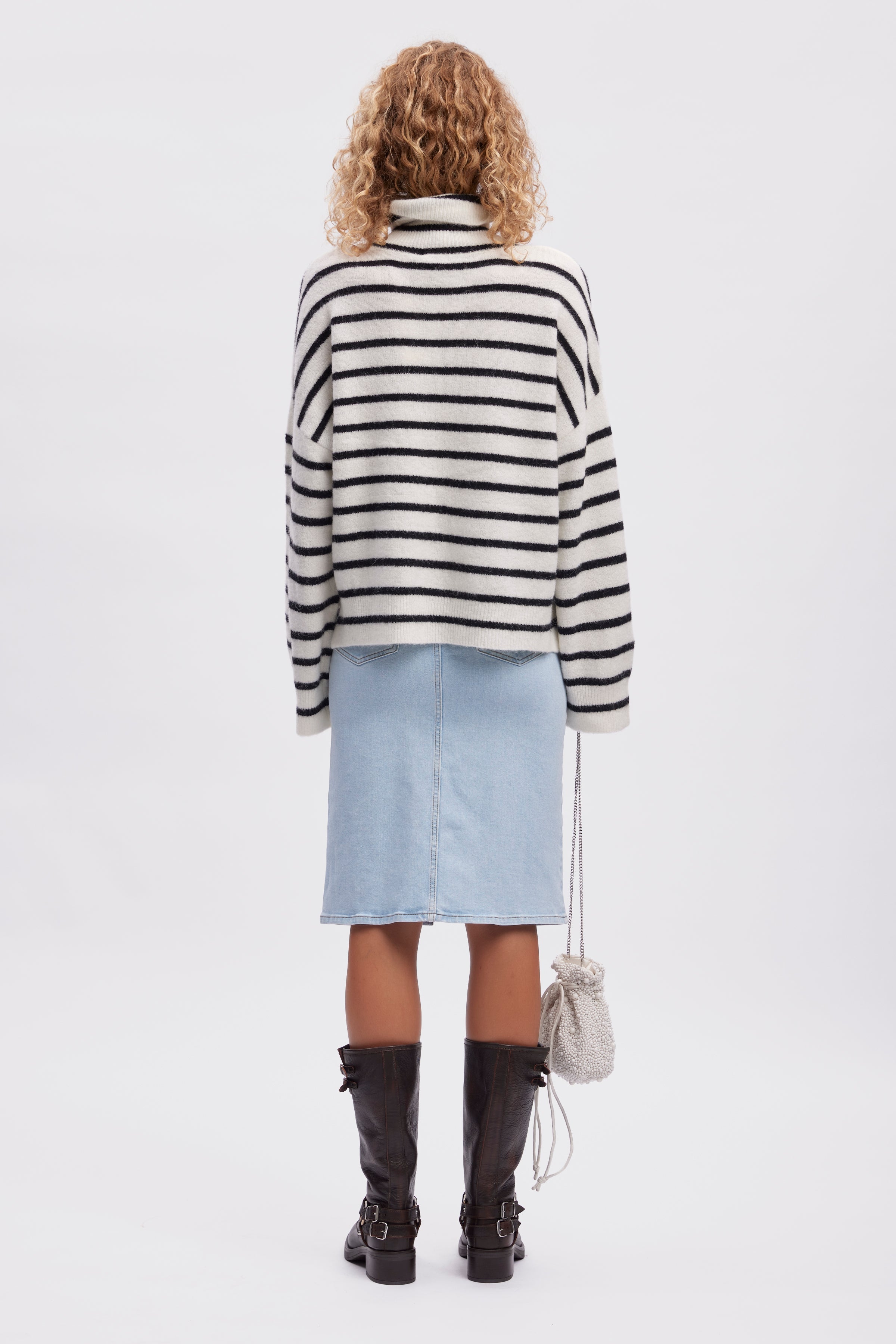 AlphaGZ rollneck striped NOOS
