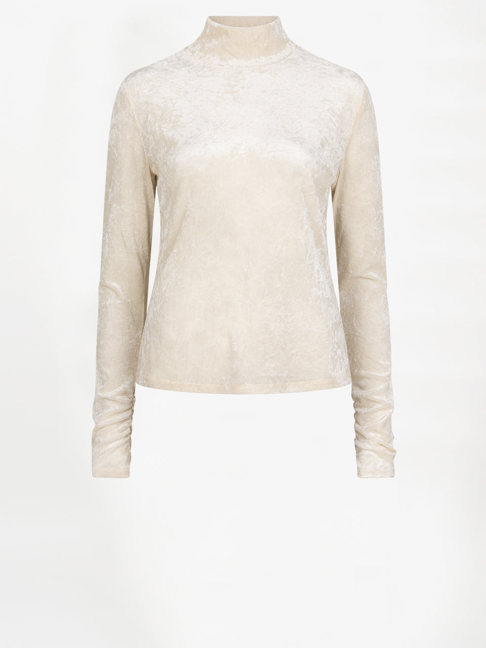 Dante6-Olya velvet layering mesh top