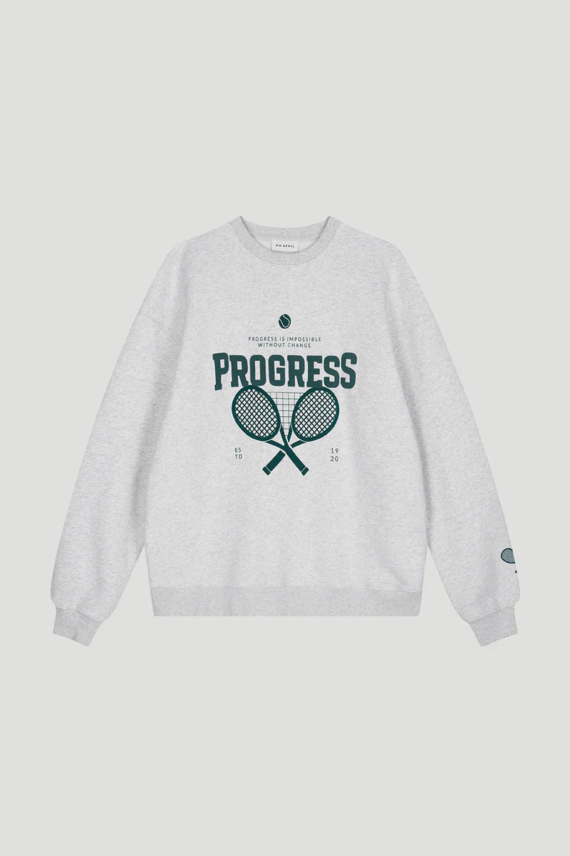 Oversized Sweater Grey Progress
