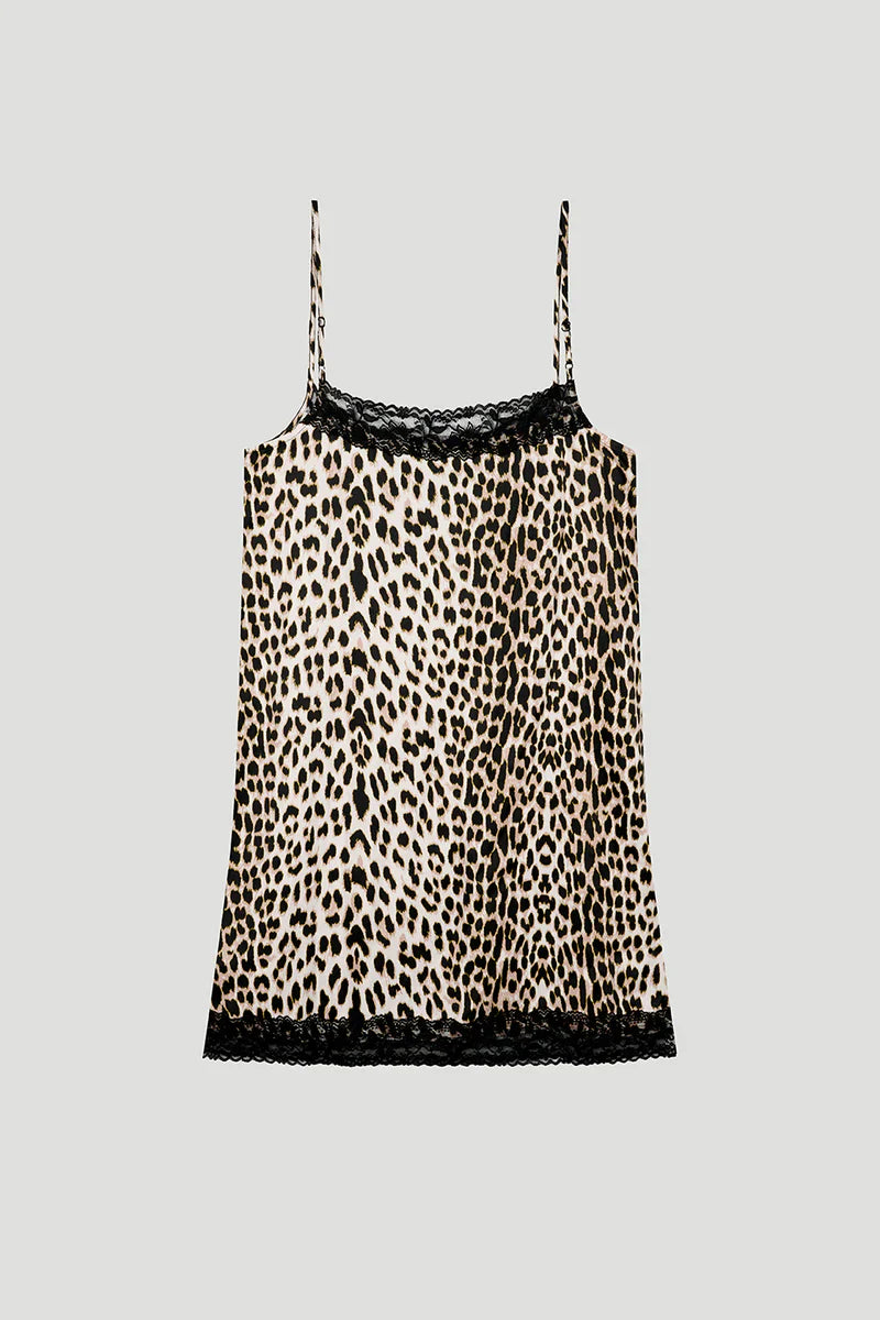 Belle Negligee Dress Leo/black