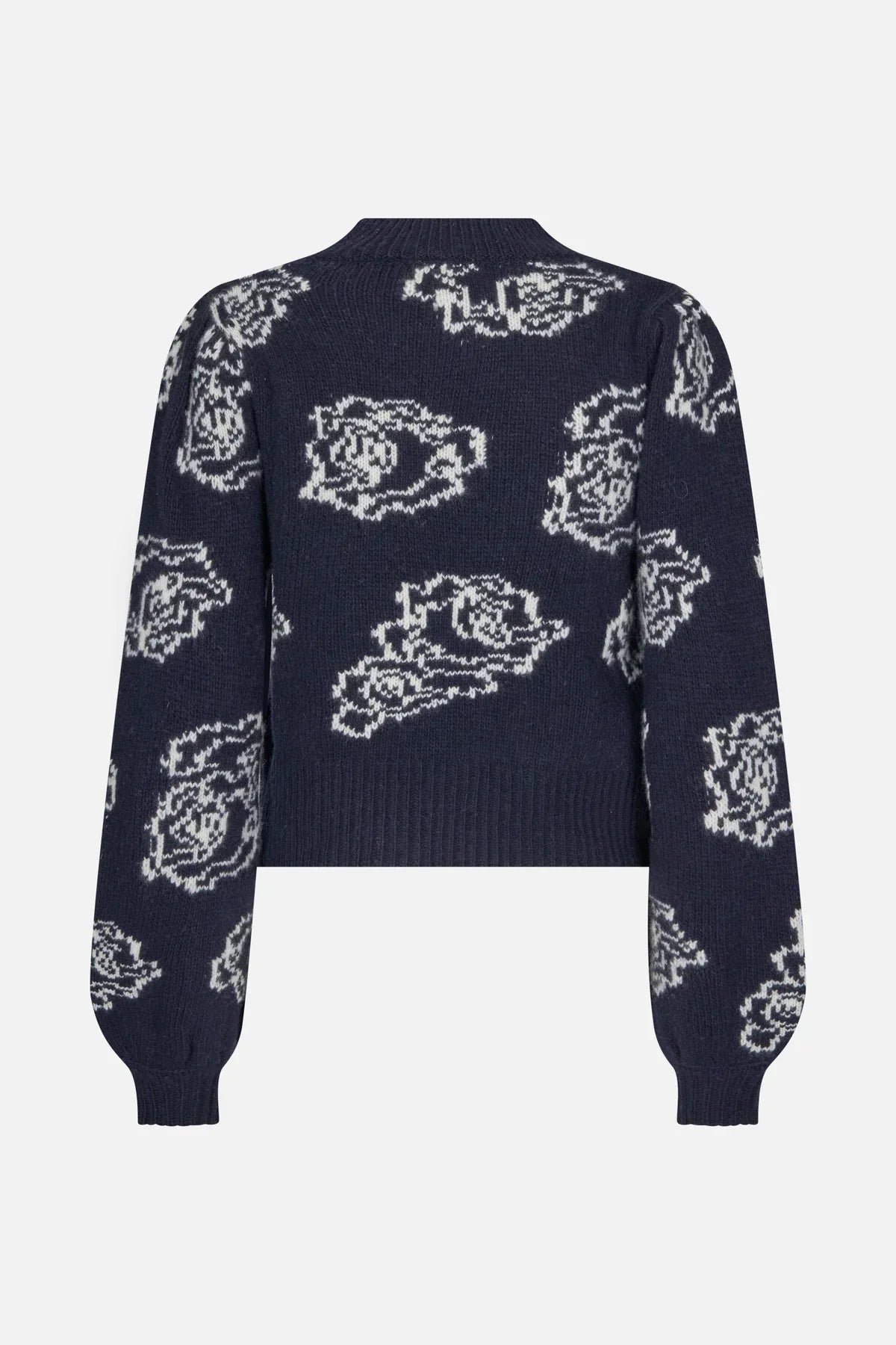 CHERIKA Pullover navy creme