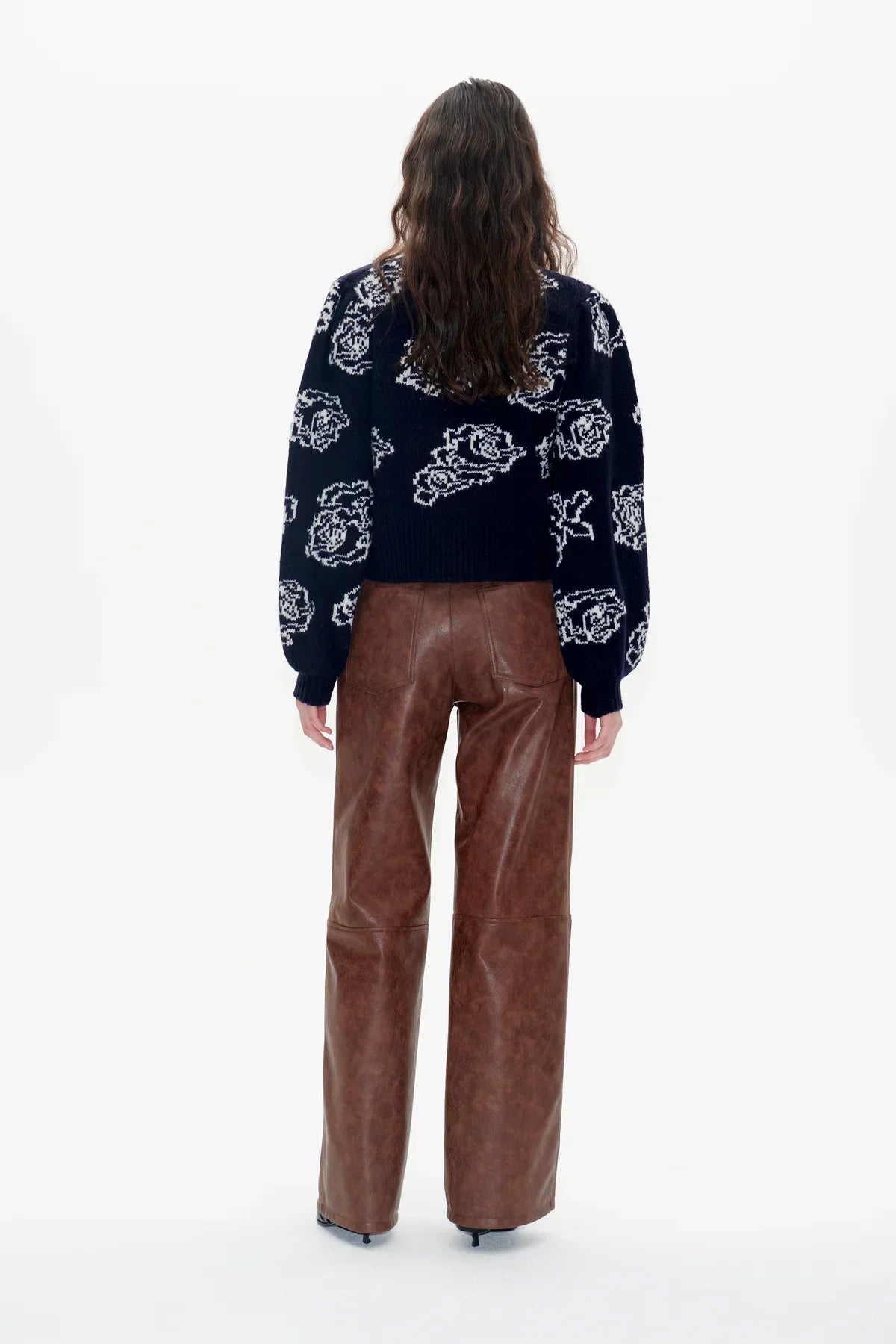 CHERIKA Pullover navy creme