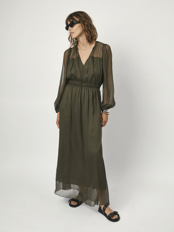D6Absolute pleated boho dress