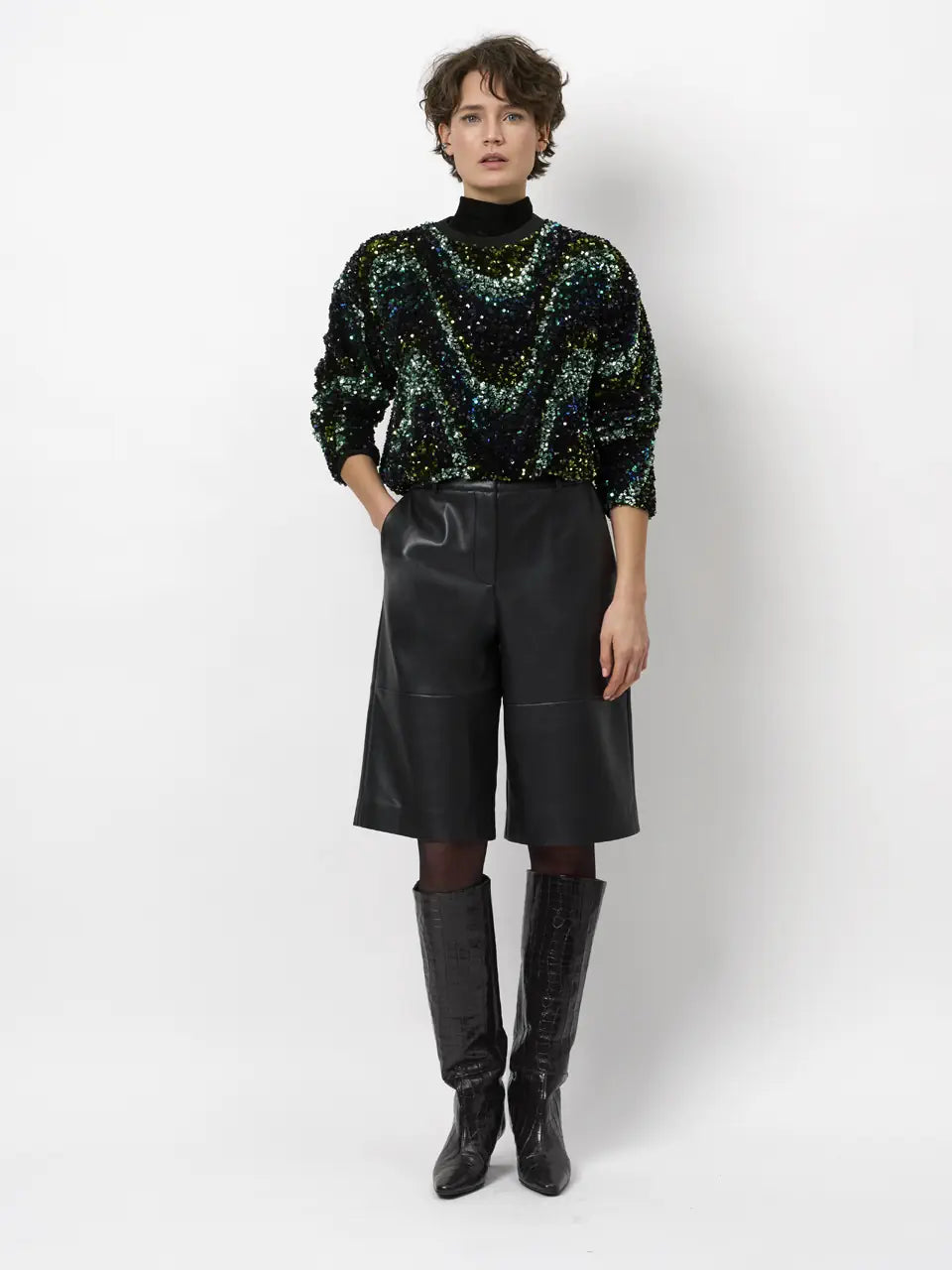Dante6-Lizy sequins top